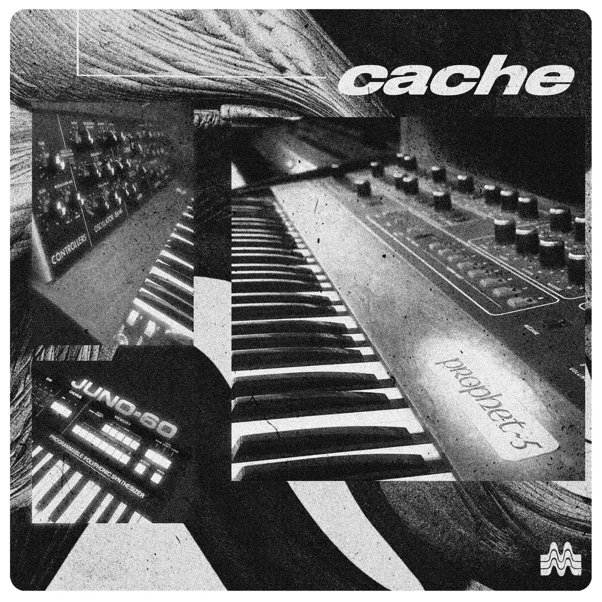 CACHE cover artwork — RAW PULSE preset bank for Arturia Analog Lab V